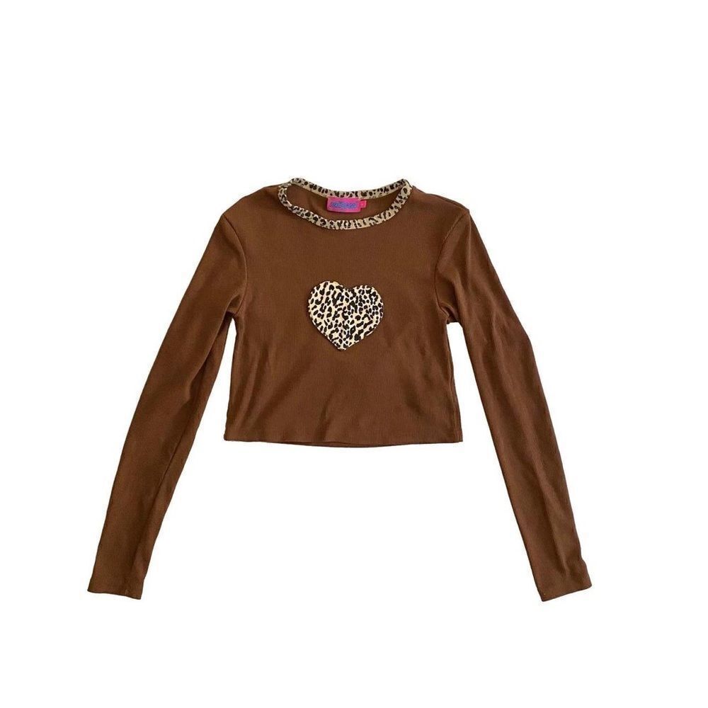 Heart Y2k crop top 